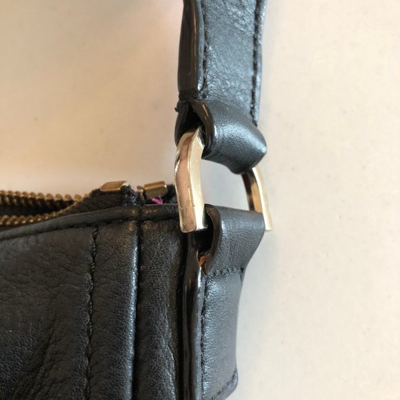 Black Leather Kate Spade Purse - Picture 9 of 9